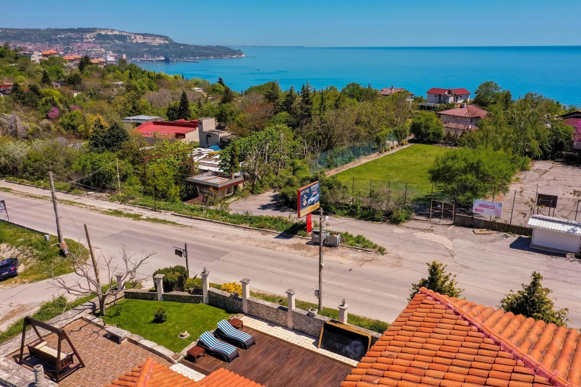 Villa Cook With Sea View - Heated Pool - At Balchik Esterno foto